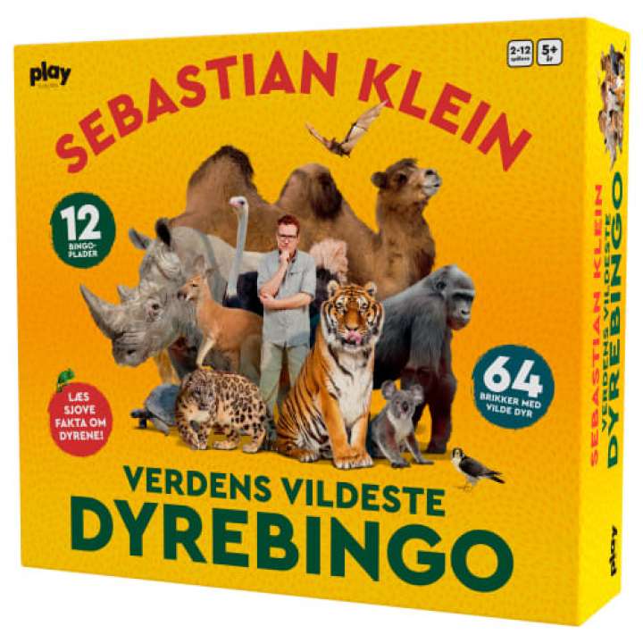 Priser på Sebastian Klein - Verdens vildeste dyrebingo