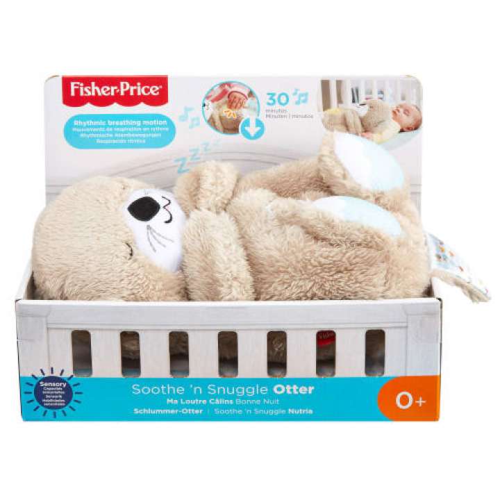 Priser på Fisher-Price bamse - Soothe 'n Snuggle Odder