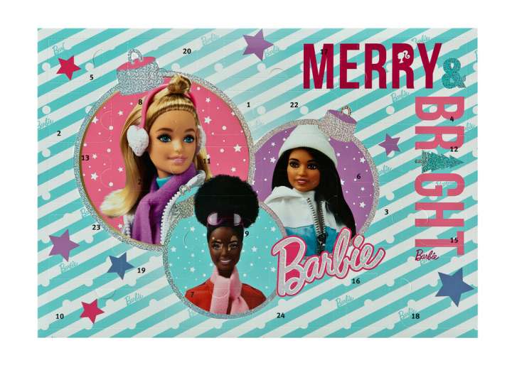 Priser på Julekalender - Barbie