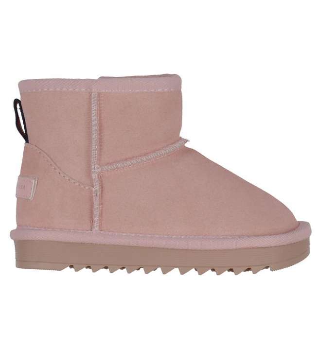 Priser på Tommy Hilfiger Vinterstøvler - Fur Boot - Pink