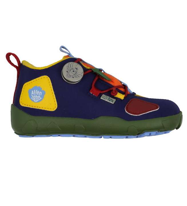 Priser på Affenzahn Støvler - Tex - Low Boot Vegan Trail - Multicolor