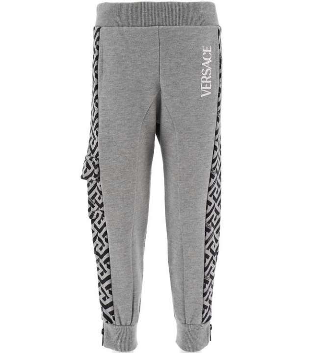 Priser på Versace Sweatpants - Gråmeleret/Sort