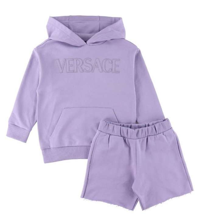 Priser på Versace Sweatsæt - Orchid m. Logo