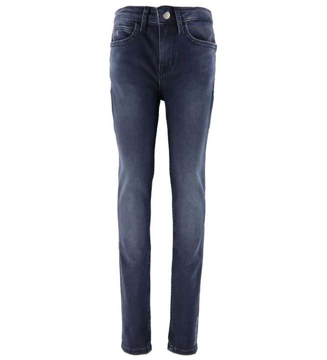 Priser på Calvin Klein Jeans - Skinny HR - Blue Black Stretch