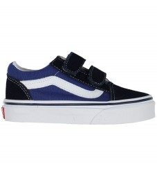 Vans Sko - Old Skool V - Navy/True White