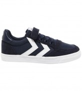 Hummel Sko - HMLSlimmer Stadil Low Jr - Dress Blue